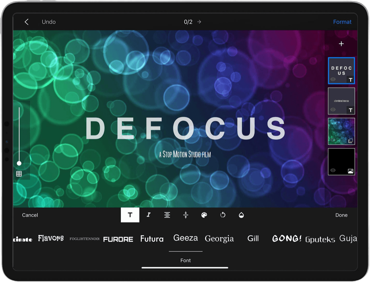 Stop Motion Studio App Screenshot